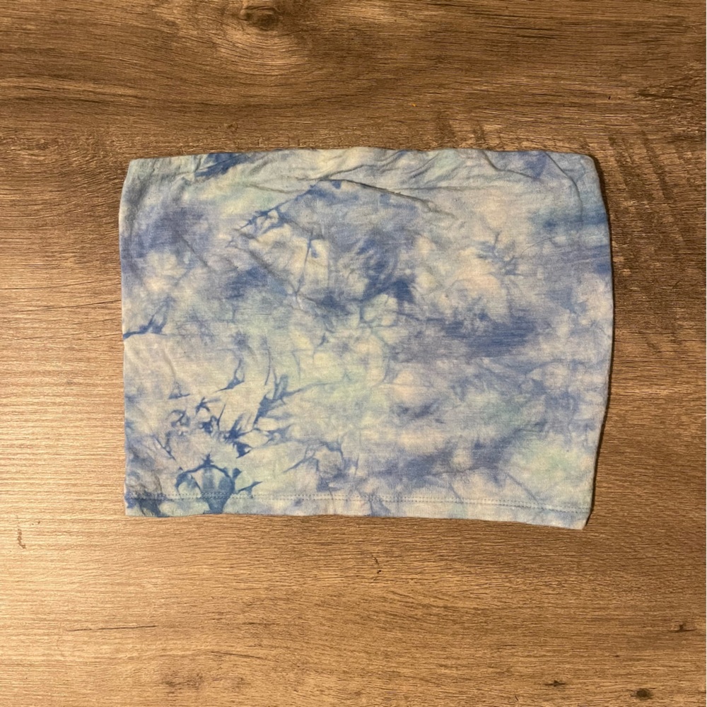 American Eagle Tie Dyed Cropped Tube Top Size XS
